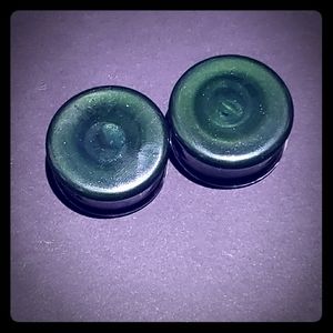 1 inch green shimmer plugs